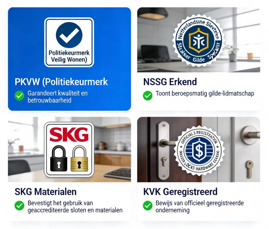 Slotenmaker Hoorn Keurmerken